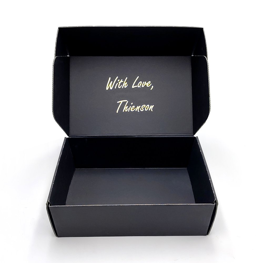 Custom Printed Pink Apparel Gift Boxes Corrugated Mailer Carton Box Shoes Clothes Mailing Shipping Boxes Packaging With Logo