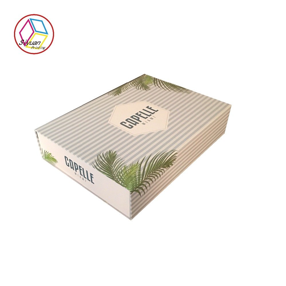 Custom luxury logo kraft paper packaging box for packaging