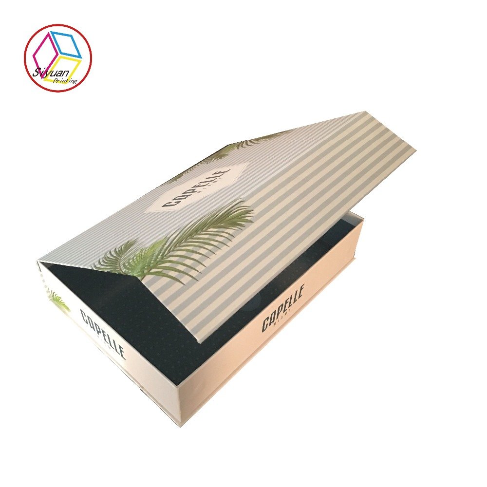 Custom luxury logo kraft paper packaging box for packaging