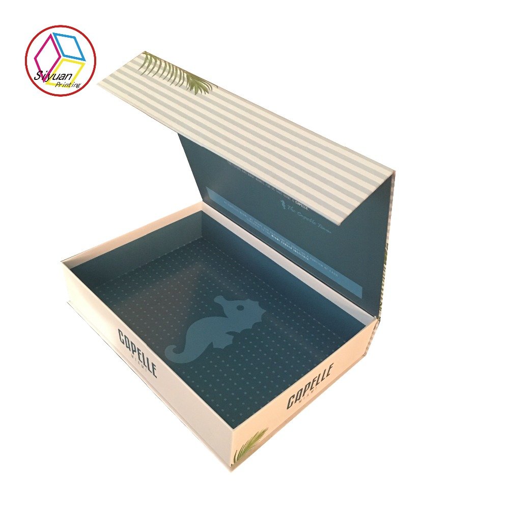 Custom luxury logo kraft paper packaging box for packaging