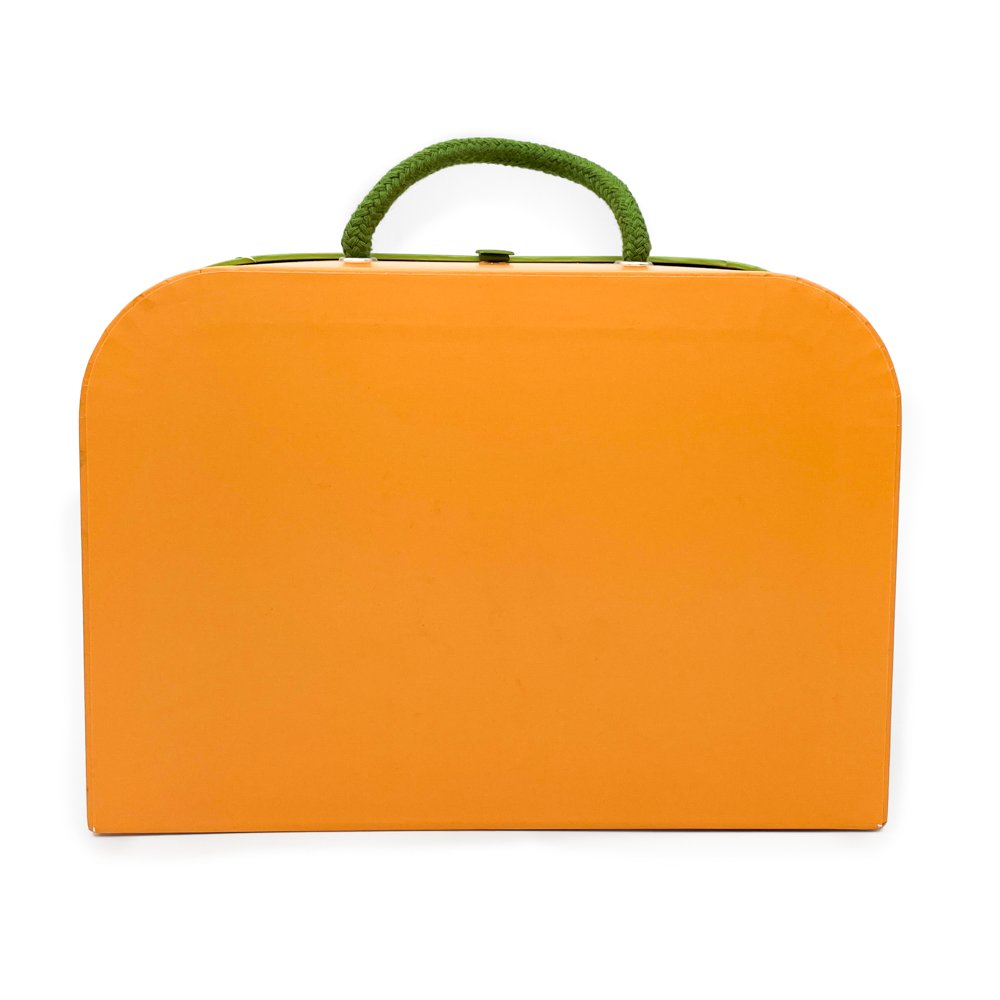 Custom Handle Recyclable Cardboard Suitcase Carton Kids Gift Boxes Packaging With Logo