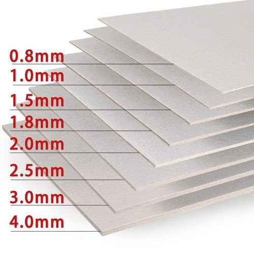 Paperboard with Lamination Grey 2mm Chipboard Sheet Prices Cheap Cardboard Making Boxes
