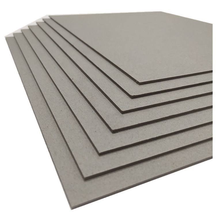 Paperboard with Lamination Grey 2mm Chipboard Sheet Prices Cheap Cardboard Making Boxes
