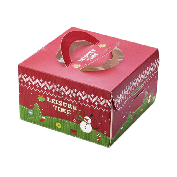 Luxury Christmas Food Packaging Cake Box Packaging Christmas Cake Boxes Christmas Packaging