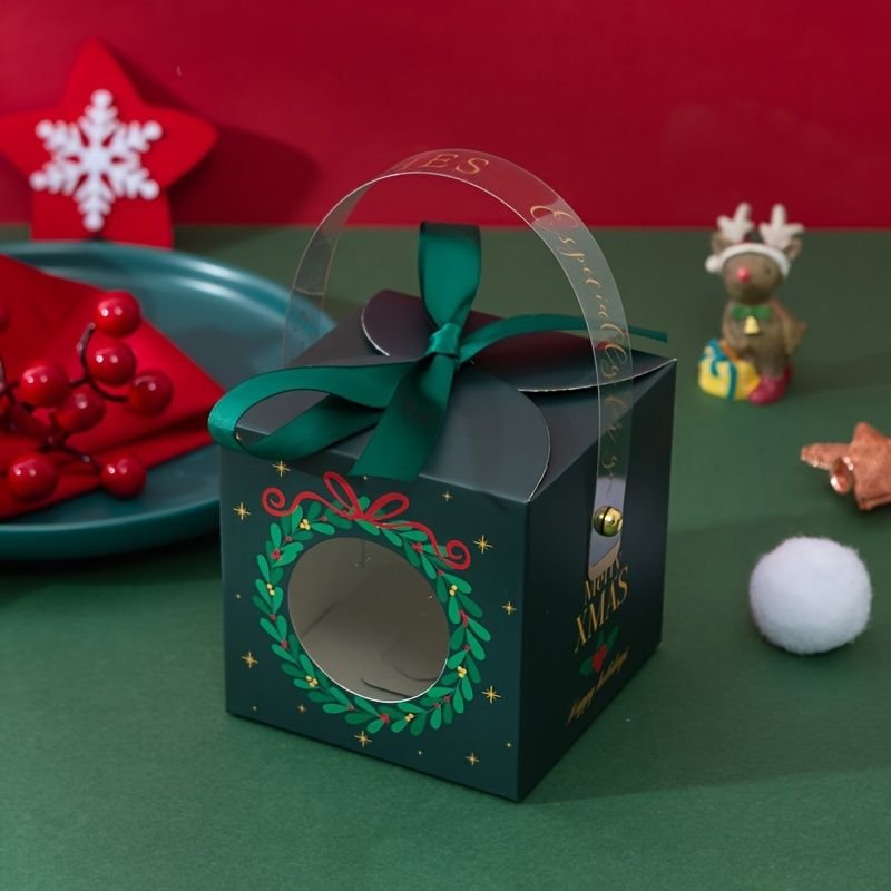 Luxury Christmas Food Packaging Cake Box Packaging Christmas Cake Boxes Christmas Packaging