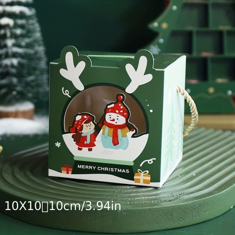 Luxury Christmas Food Packaging Cake Box Packaging Christmas Cake Boxes Christmas Packaging