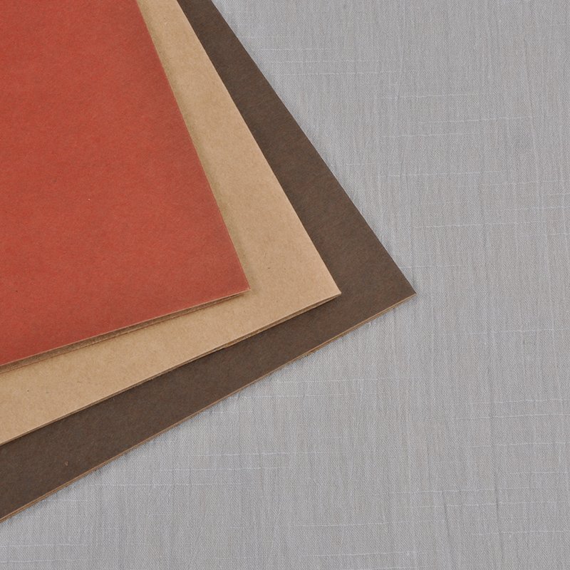 Eco-friendly kraft paper packaging lid and base honey gift package box