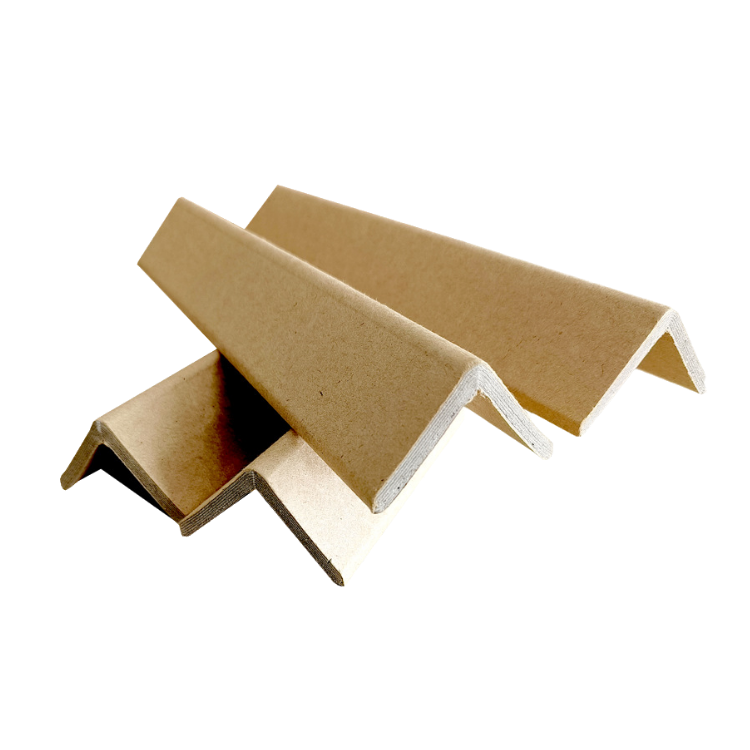 U L-shaped Paper Corner Protector for logistic Packaging Cardboard edge Protectors
