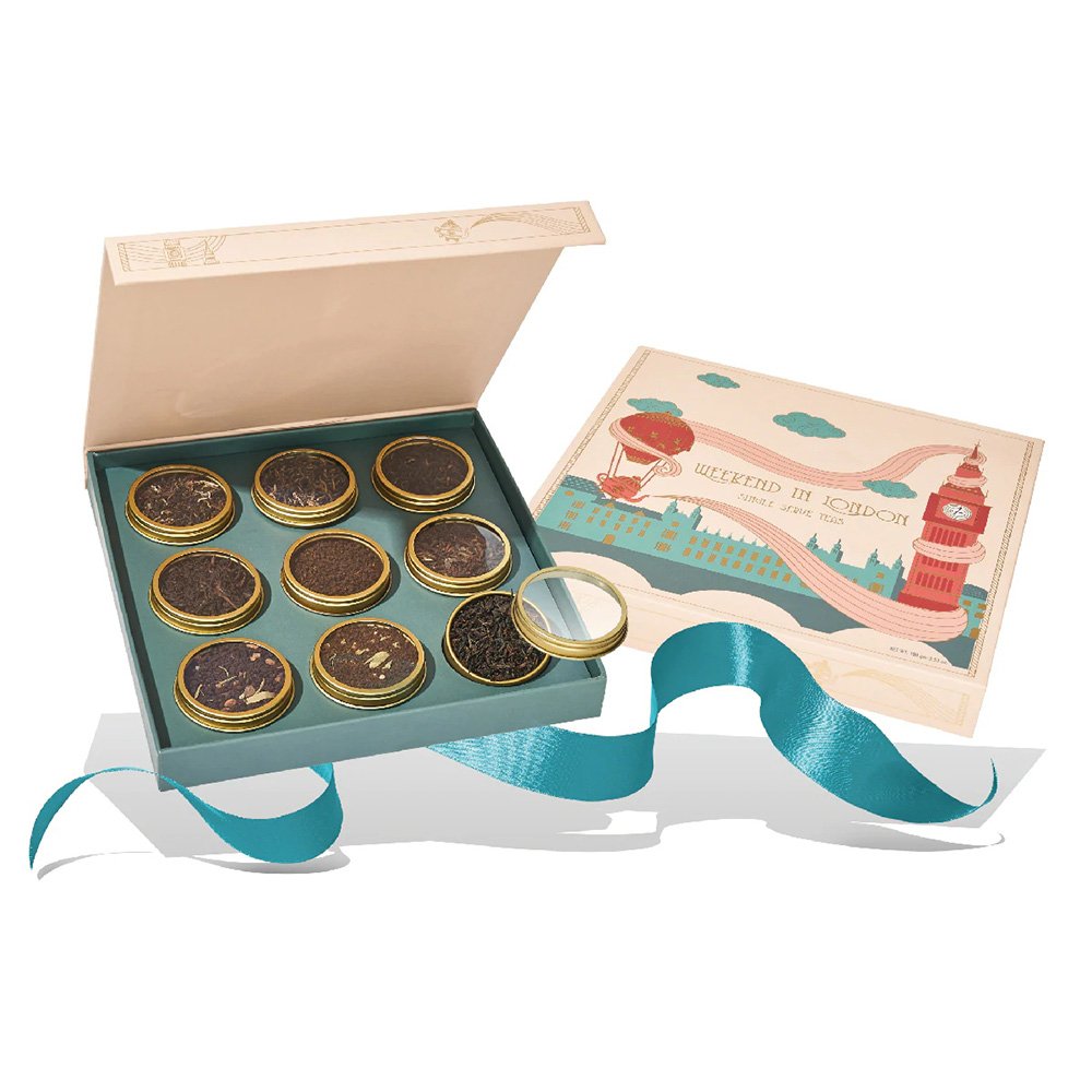 Custom Empty Tea Paper Cardboard Box Display Mix Tea Flavor Gift Box Packaging for Tea
