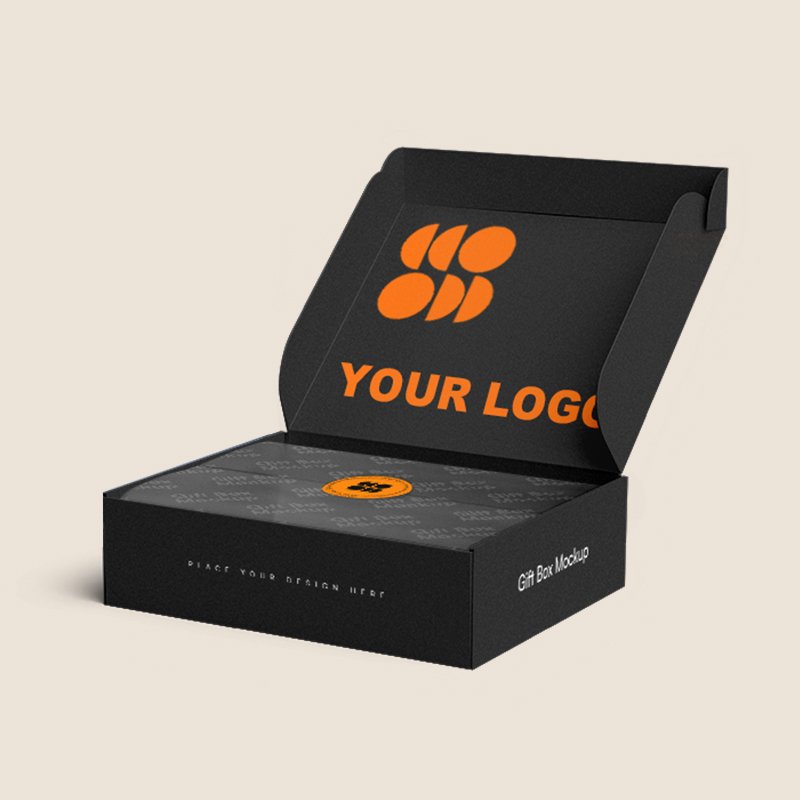 Custom Printing Brand Logo Luxury Suit Shirt Packaging Mailer Shipping Paper Box