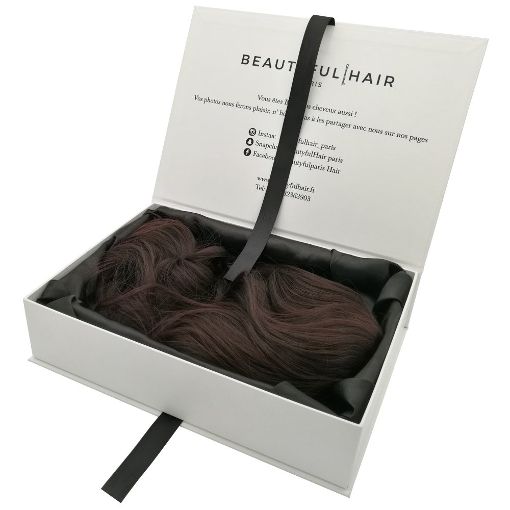 High quality custom hair boxes bundle packaging