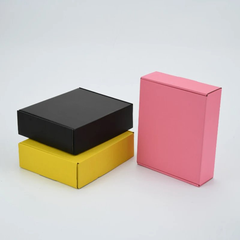 Custom Mailing Packaging Paper Gift Boxes Strong Corrugated Cardboard Cartons Cosmetic Shipping Mailer Box