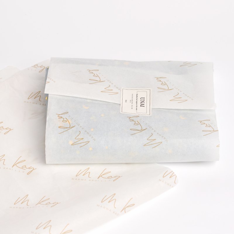 Custom Printed Logo Garments Shoes Wrapping Paper Clothing Tissue Paper Packaging For Gift