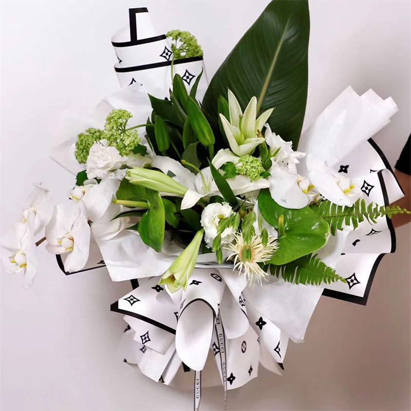 Good Quality Luxury Waterproof Flower Wrapping Paper Wholesale Korean Flower Packing Paper