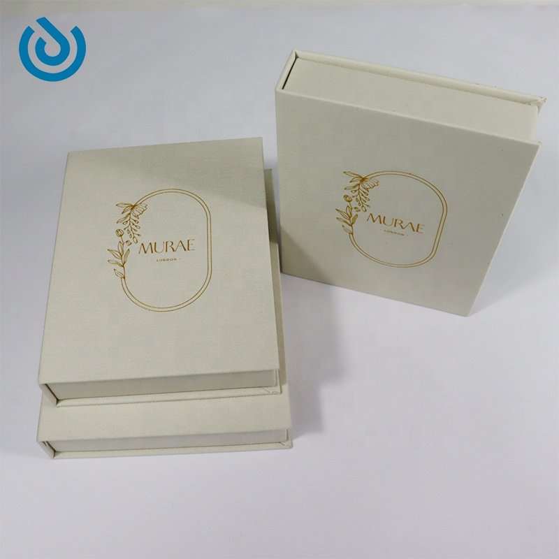 Purple Creative Unique Jewellery Box Covered Display Textured Sliding Jewel Cardboard Paper Drawer Jewelry Box Packaging Luxury
