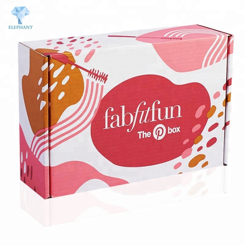 China Wholesale Price Luxury Corrugated Cardboard Box CMYK Full Color Printed Apparel Packing Customised Corrugated Mailing Box