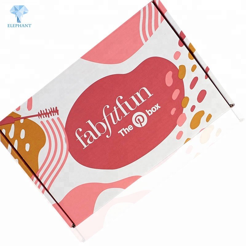 China Wholesale Price Luxury Corrugated Cardboard Box CMYK Full Color Printed Apparel Packing Customised Corrugated Mailing Box