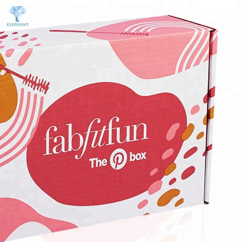 China Wholesale Price Luxury Corrugated Cardboard Box CMYK Full Color Printed Apparel Packing Customised Corrugated Mailing Box