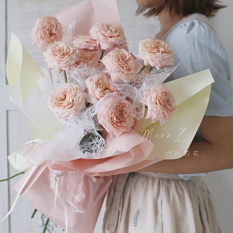 JAYWOOD 2023 New Product Gift Paper Bouquet Flower Wrapping Paper WRAPPING PAPER FOR PACKAGE