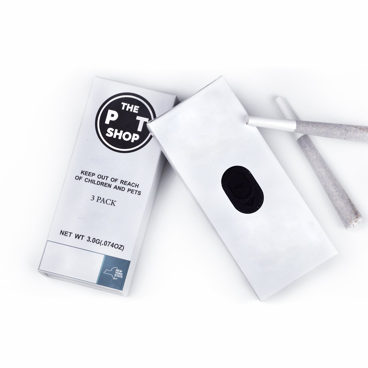 Luxury Pre Custom Child Resistant Smell Proof Magnet Flip Cardboard Paper Roll Concentrate Packaging Box