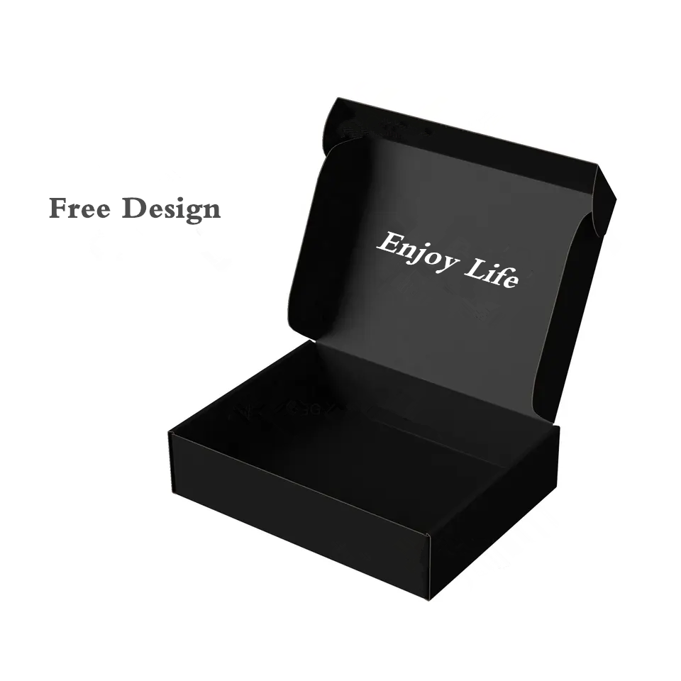Free Sample Packaging Box Eco-friendly Mailing Shipping Boxes Custom Logo Cardboard Paper Mailer Box