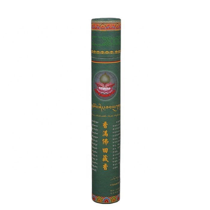 Customized Long Kraft Cardboard Paper Tube Packaging for Incense Stick