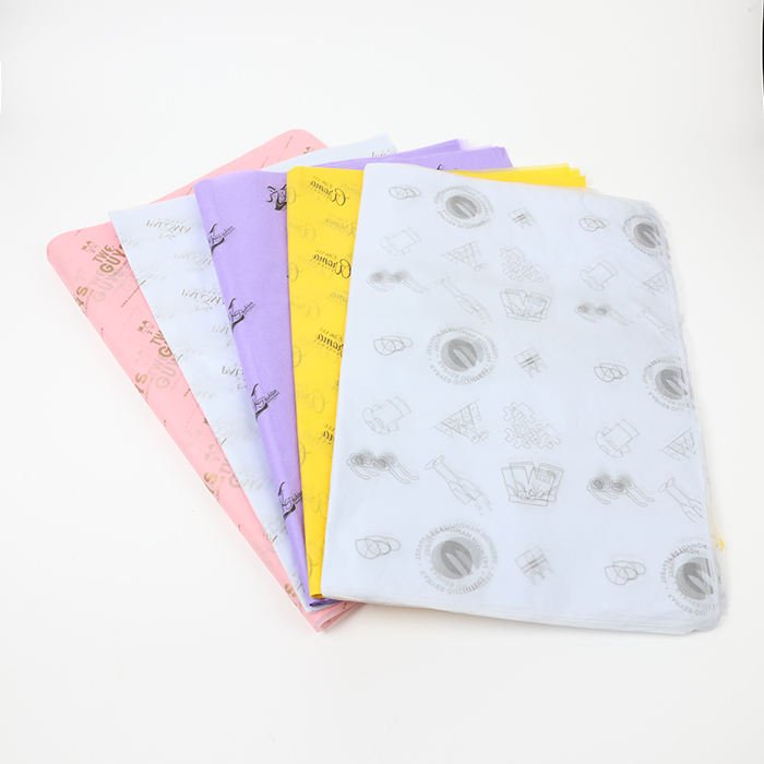 Custom Printed Logo Gift Wrapping Paper Clothing Shoes Tissue Paper