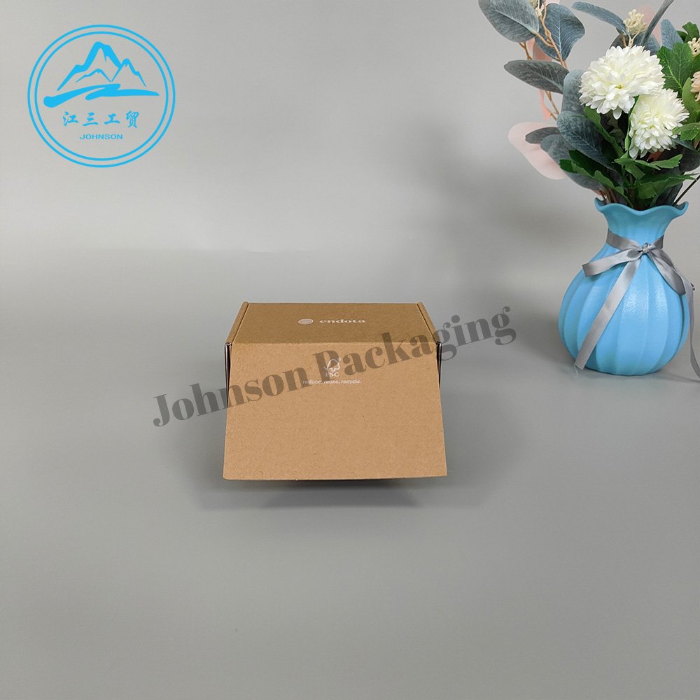 Custom Logo Customize Paper Tear Strip Zipper Corrugated Packaging Shipping Mailer Box With Logo