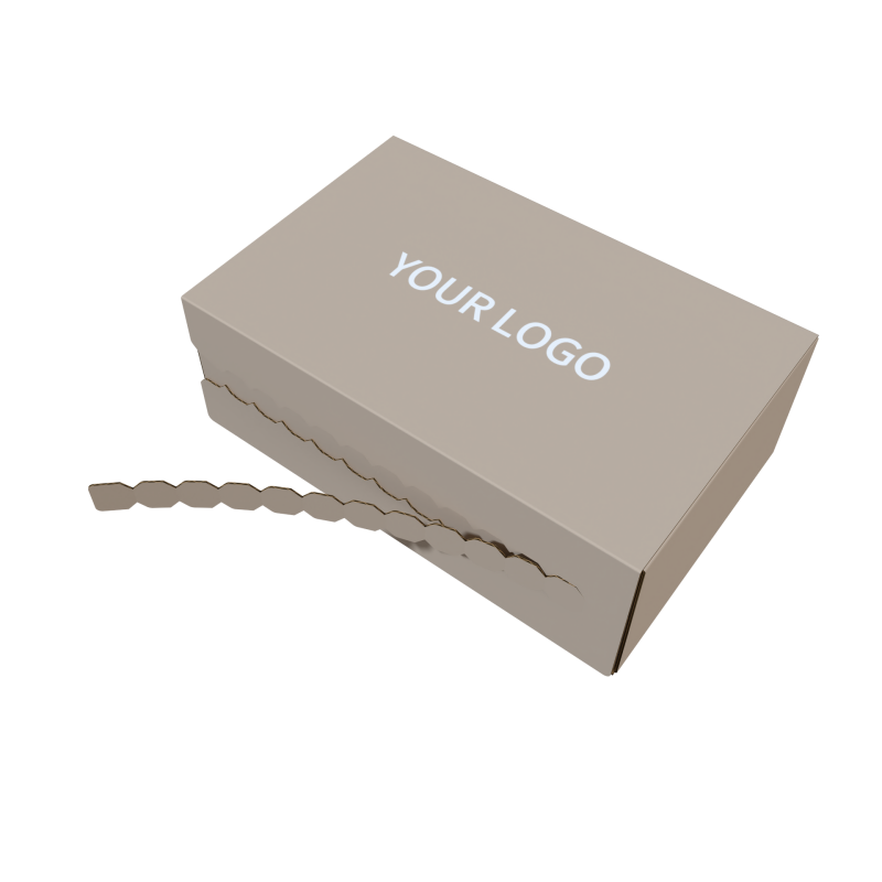 Wholesale Eco-Friendly Tear-Off Strip Paper Box Clothing Packaging Paper Boxes For Clothes Fashion Accessories Box