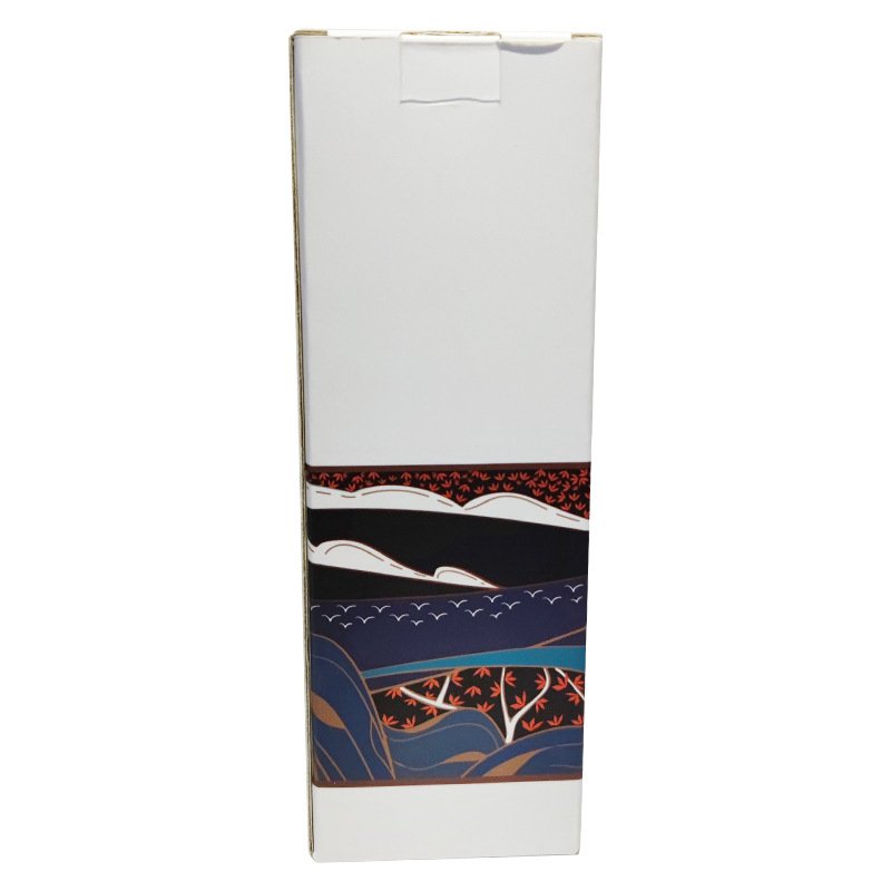 Wholesale custom printed color cardboard box small product packaging box gift paper box for tumbler mug water cup milk bottle