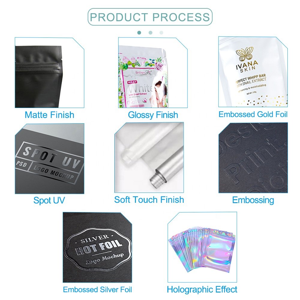 Recyclable Dry Food Fruit Snack Packaging Bag Ziplock Kraft Paper PLA Stand Up Pouch With Zipper And Window