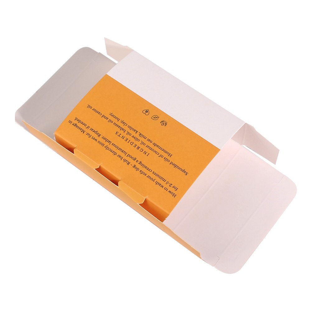OEM eco friendly cute Unique soap paper package recyclable personalized handle soap packaging with logo