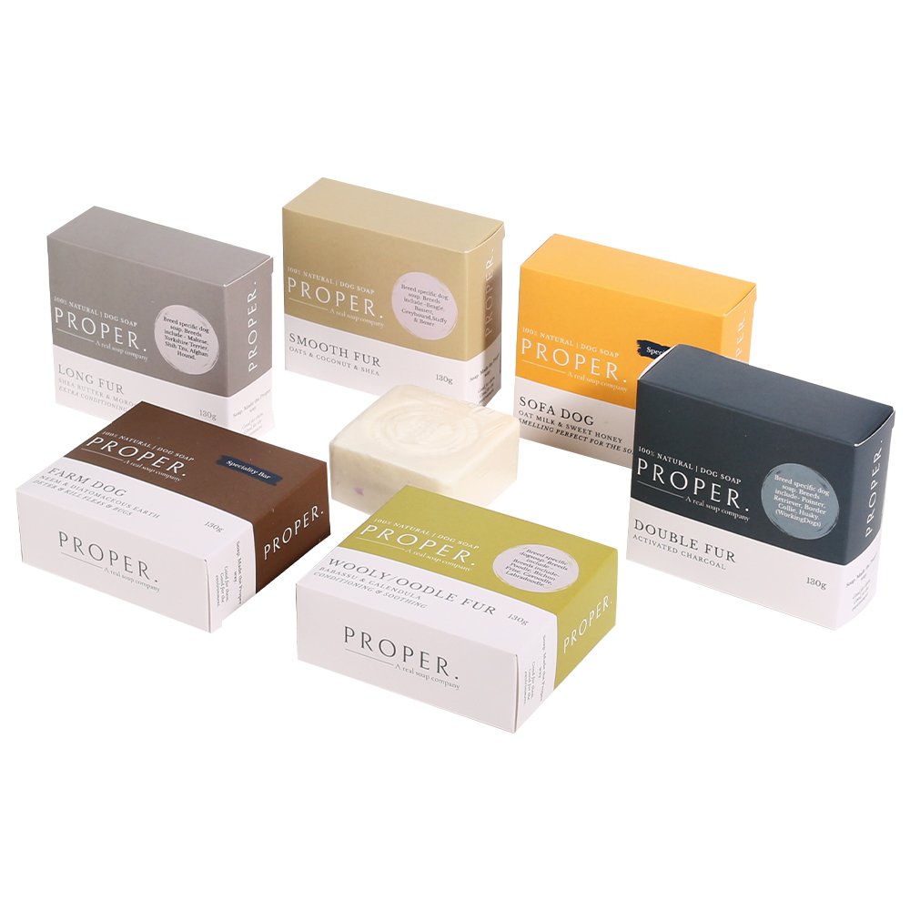 OEM eco friendly cute Unique soap paper package recyclable personalized handle soap packaging with logo
