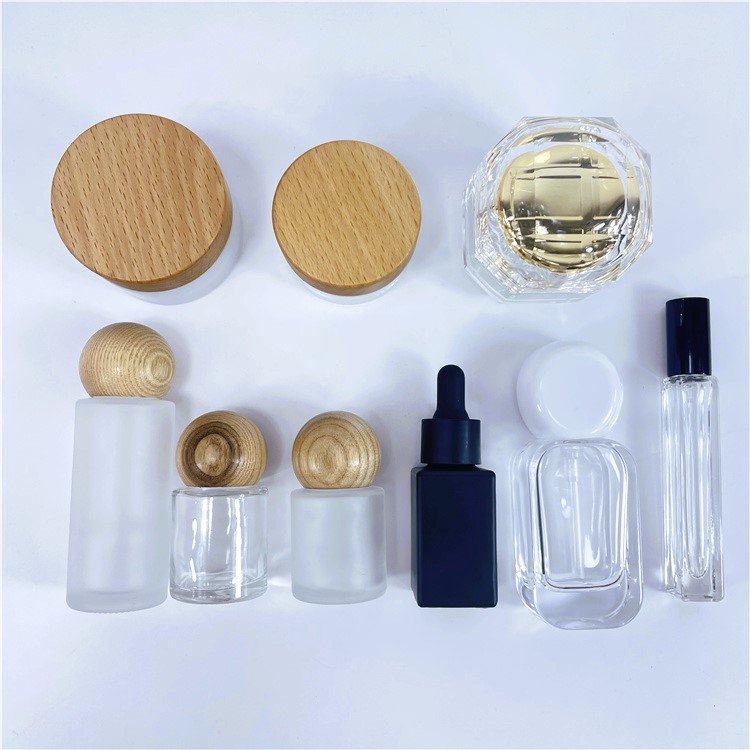 Luxury High Quality Gifting Rigid Cardboard Paper Tray Packaging Perfume Bottle With Box Lid Recyclable Produced By Auto Machine