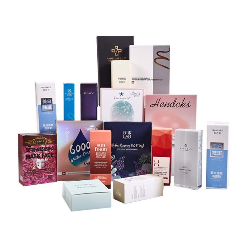 Custom Electronic Productions silvery Paperboard Rectangle Paper Packaging Box china factory