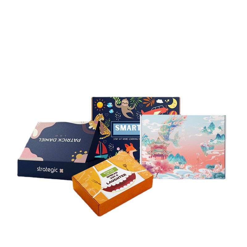 Custom Electronic Productions silvery Paperboard Rectangle Paper Packaging Box china factory
