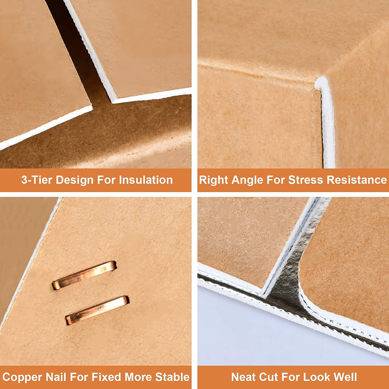 Custom Insulated Cardboard Carton Boxes Cold Shipping Frozen Food Cooler Food Packaging Box with Handle Fruit Frozen Food