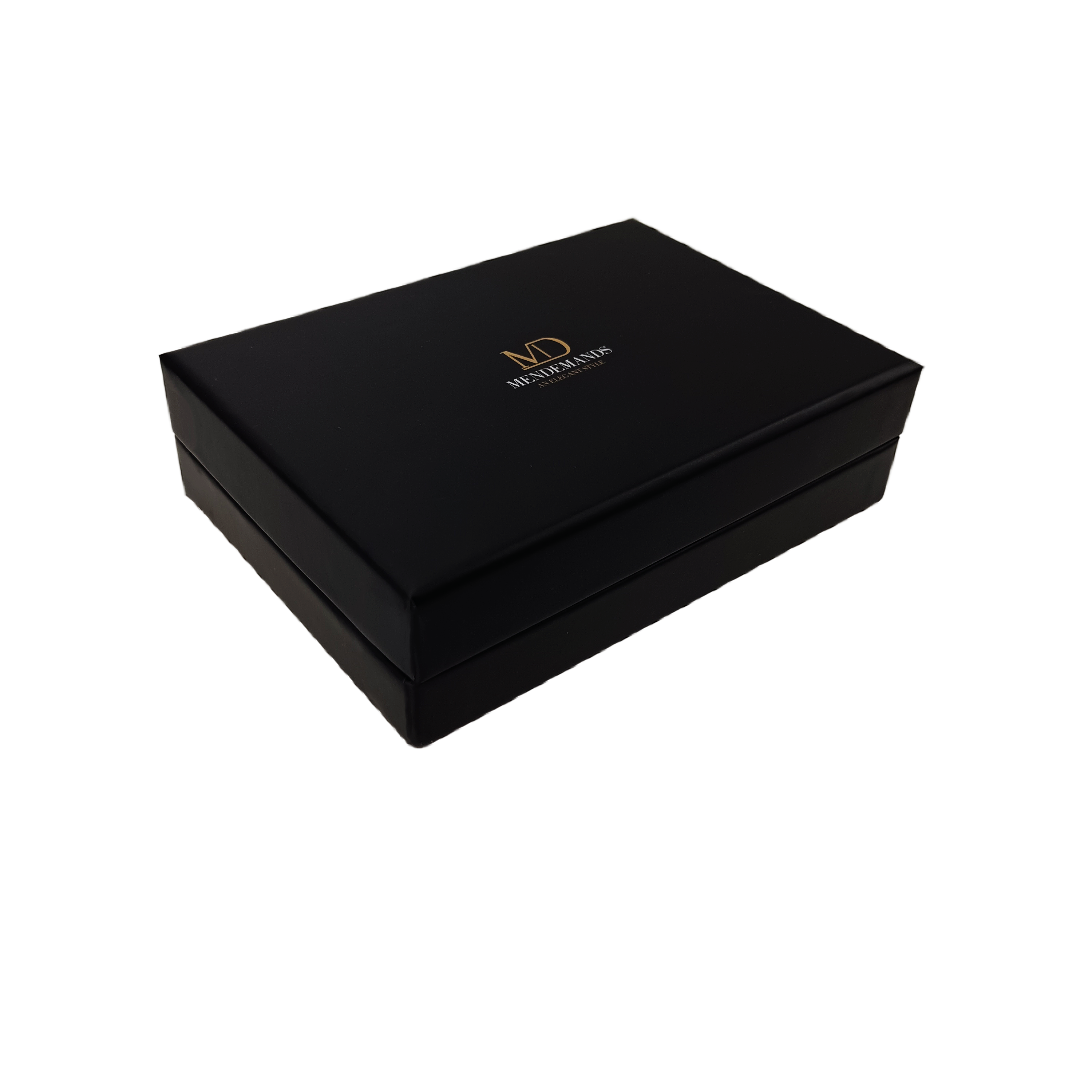 High Quality Small Lid And Base Gift Box Black Packaging Paper Top and Bottom Paperboard Box With Custom Logo