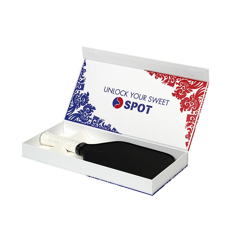 Custom Luxury Premium Rigid Cardboard Pickleball Paddle Set Packaging Beach Tennis Padel Racket Paper Gift Boxes