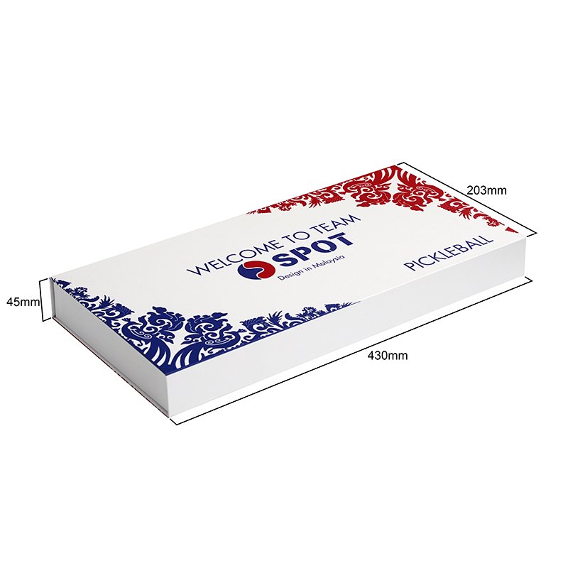 Custom Luxury Premium Rigid Cardboard Pickleball Paddle Set Packaging Beach Tennis Padel Racket Paper Gift Boxes
