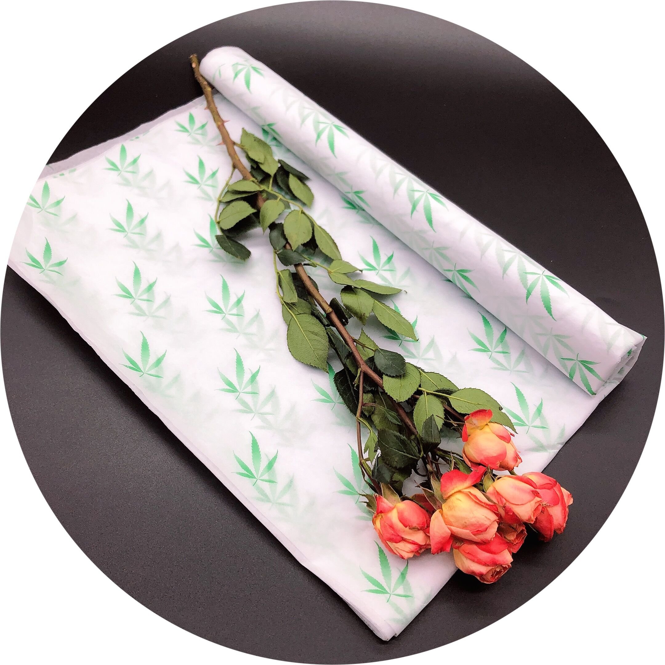 Wholesale Flower Packaging Paper Stripe Bouquet Florist Supplies Gift Wrapping Paper