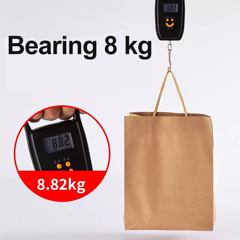 Wholesale Shopping packaging Handle Ribbon Kraft Black Craft Brown Bread White Food Small paper Bag With Your Own Logo