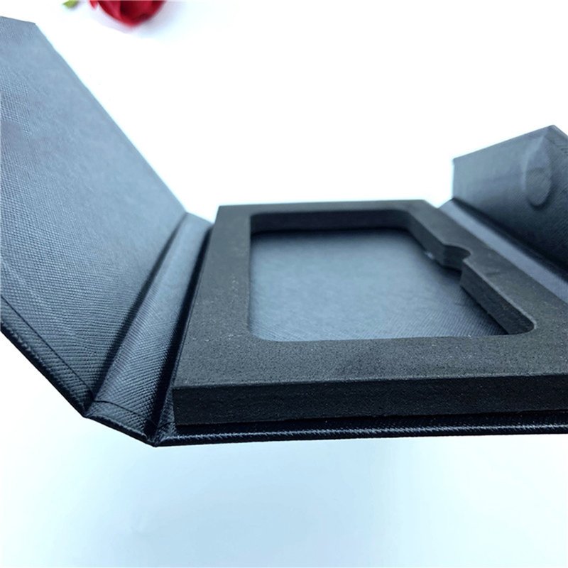 Luxury Eva black phone case box rigid custom logo cell phone retail packaging Phone packaging box