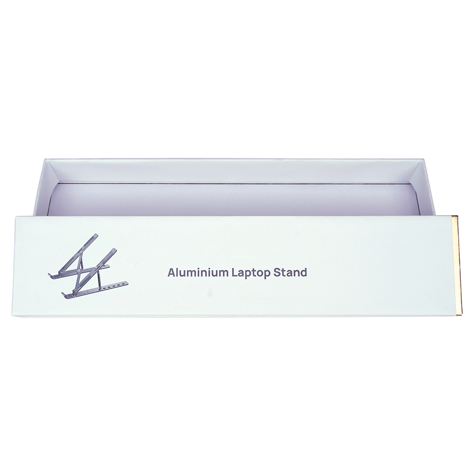 Recyclable Custom boxes with logo packaging white cardboard Phone Holder Shelf Packaging paper boxes