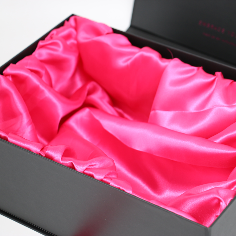Custom design large paper magnetic folding box packaging luxury rigid cardboard foldable gift box for cosmetic wigs hair
