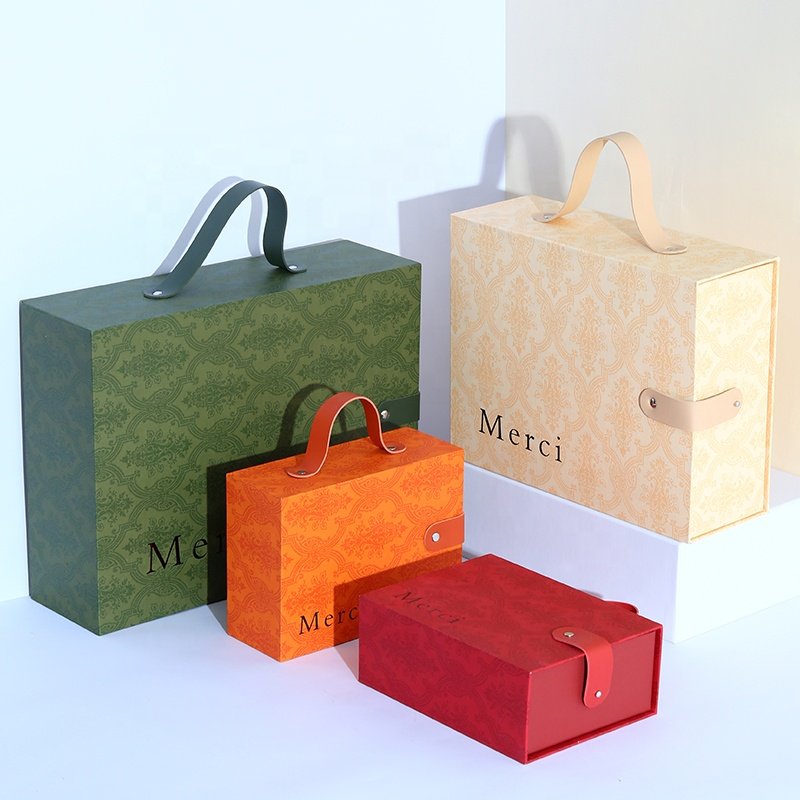 Wholesale High Grade Rigid Paper Sliding Candy Gift Box