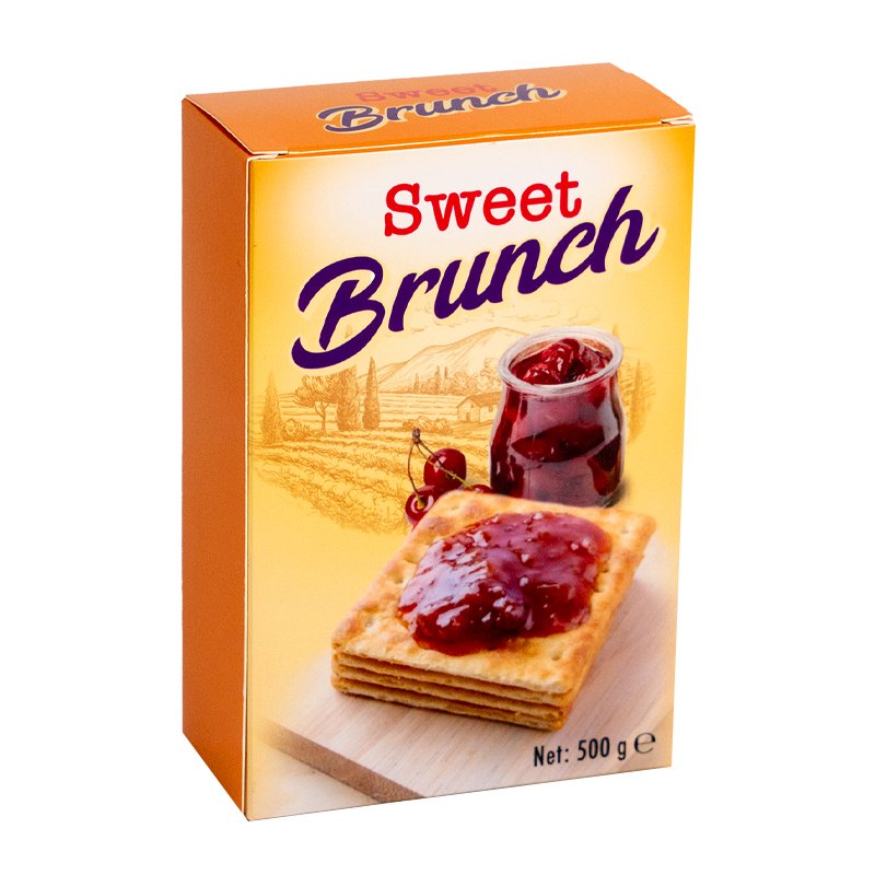 Wholesale custom logo printed kraft folding paper cardboard box sweet brunch bread sandwich food packaging boxes