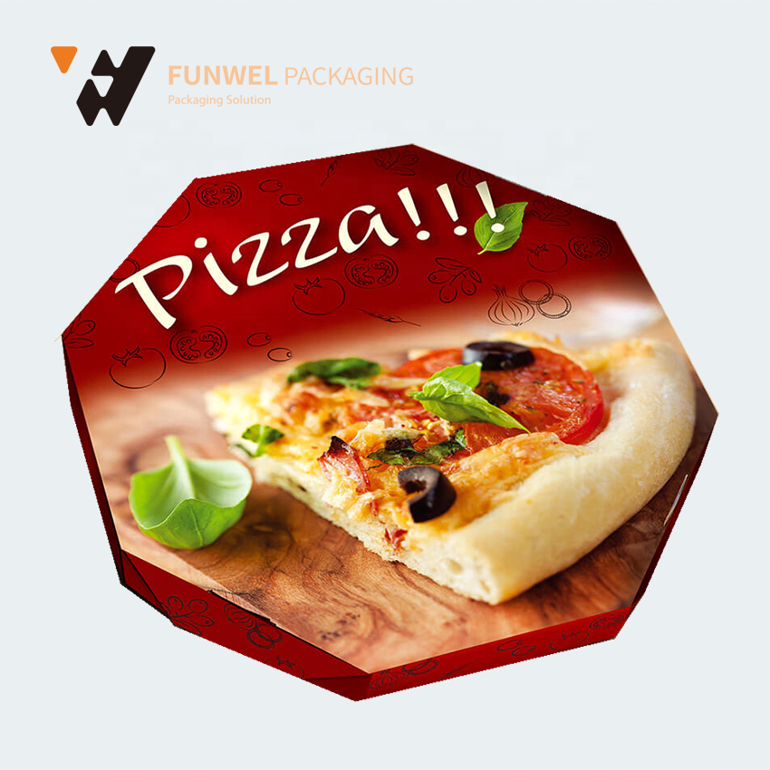 4-18 inches Pizza Box Custom Pizza Box Round Pizza Box
