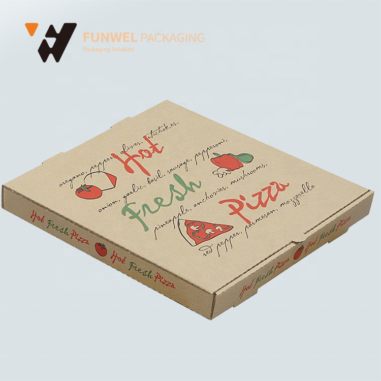 4-18 inches Pizza Box Custom Pizza Box Round Pizza Box