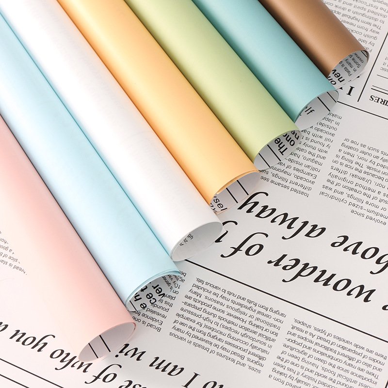 Korean Paper Bouquet Wrapping Paper Manufacturer Wholesale Flower Bouquet Floral Supplies Florist Flower Packing Materials
